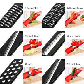 Mandoline 6 in1 Vegetable Grater