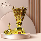 Creative Arabic Incense Burner – Elegant Decorative Bakhoor Holder