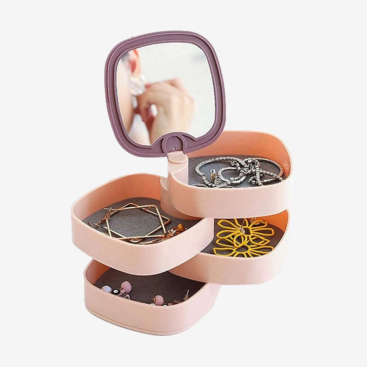 4 Layers Jewelry Organizer