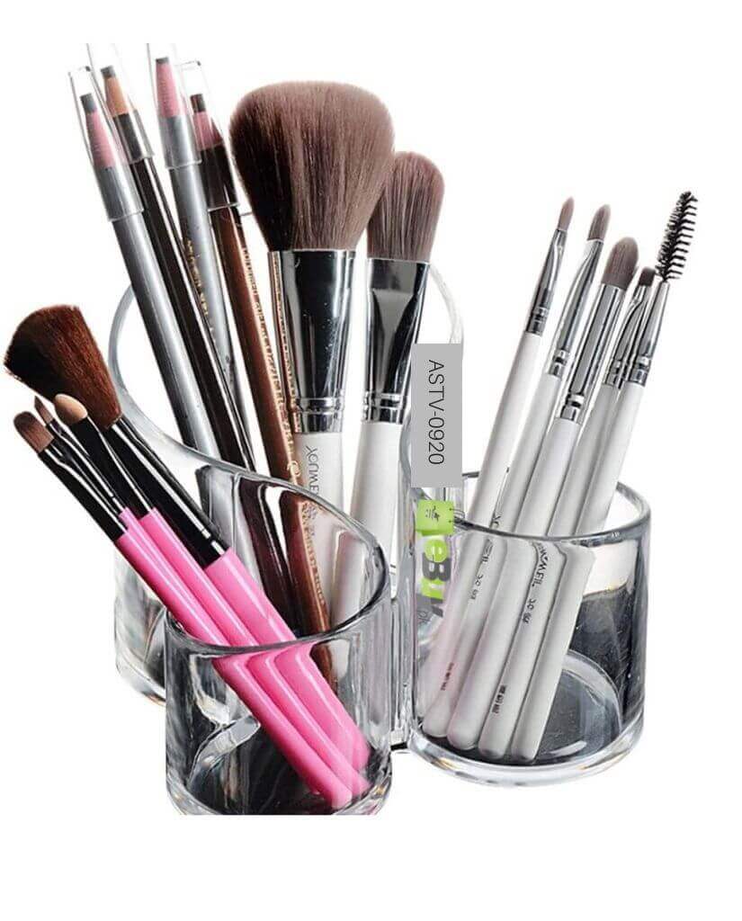 Acrylic Makeup Brush Holder