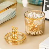 Cute Bear-Themed Cotton Storage Organizer – Fabric Basket