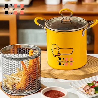 Deep Frying Strainer Pot