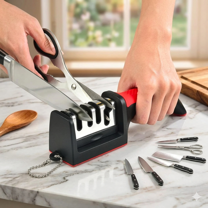 Knife Sharpener – Safe & Easy Kitchen Tool