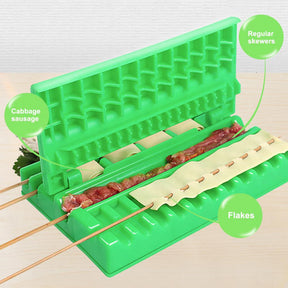 Barbecue Meat Skewer Device