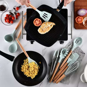 12 pcs Silicone Utensil Set