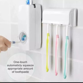 Toothpaste Dispenser With Holder