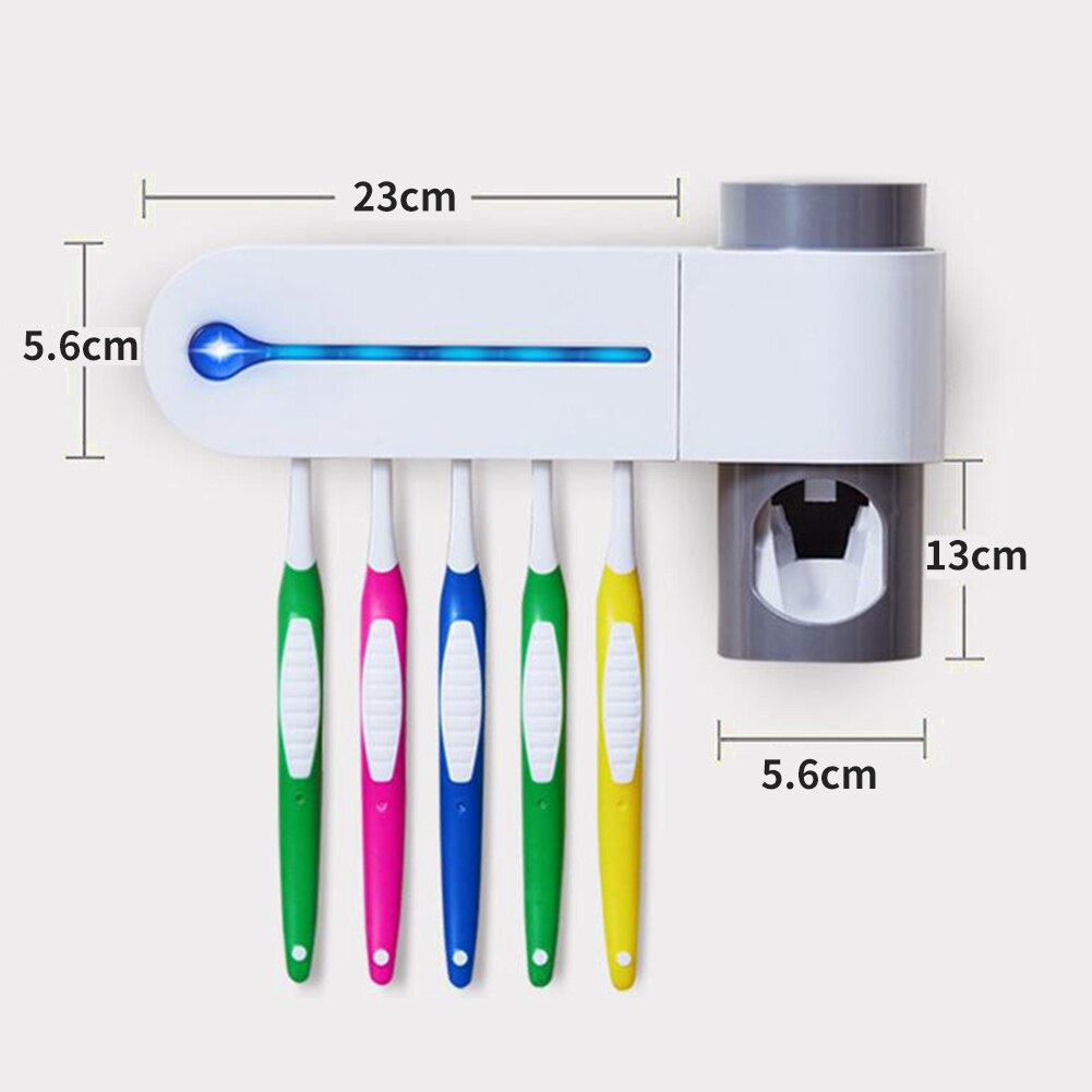 Toothpaste Dispenser With Holder