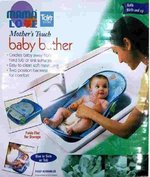 Mama Love Baby Bather – Foldable Newborn Bath Seat with Adjustable Recline