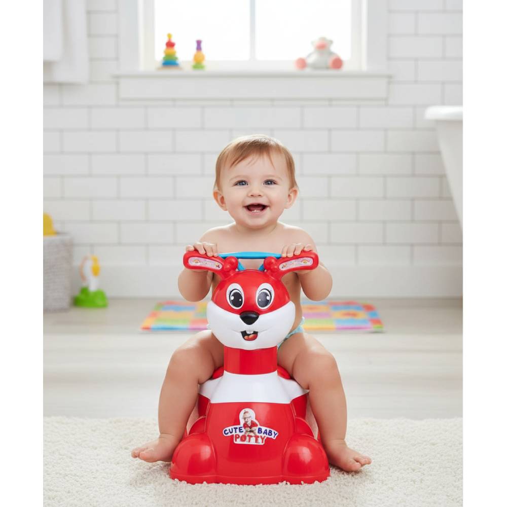 Twinkle Little Bunny Smart Potty Trainer – Cute Rabbit Potty Chair with Music