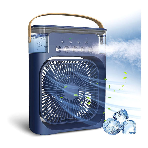 Portable Air Cooler Desk Fan with Water Spray – USB Mini Air Conditioner - Premium Quality