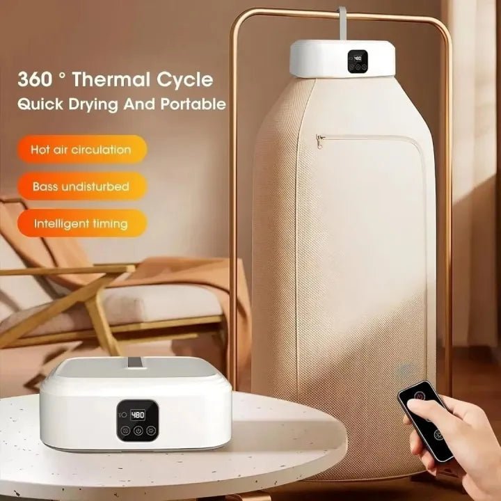 Portable Smart Cloth Dryer – Compact & Energy-Efficient