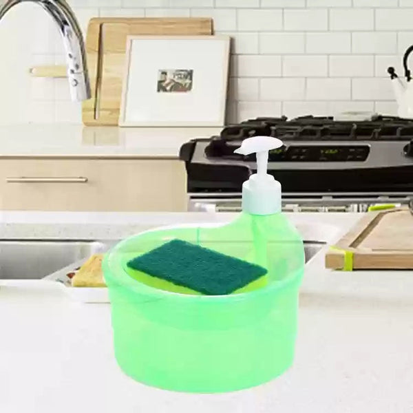 Dishwashing Soap Dispenser – One-Handed Pump with Transparent Body