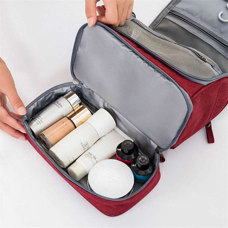 large capacity travel cosmetic bag