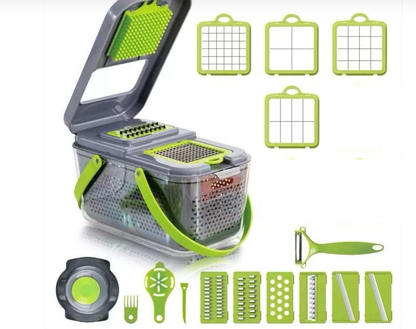 Multifunctional Vegetable Cutter – Chopper, Slicer & Grater