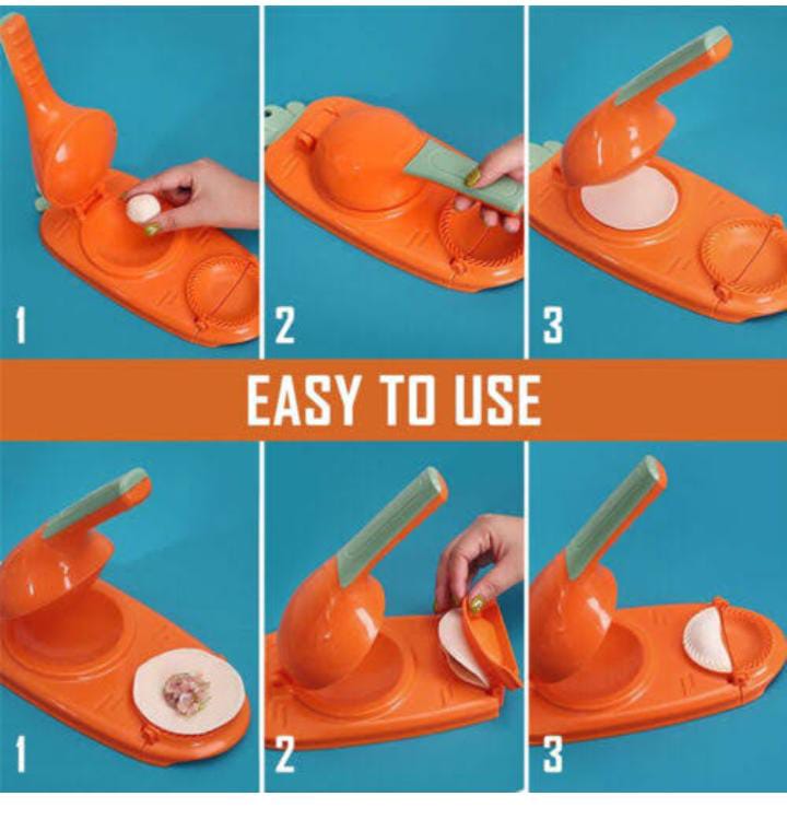 Plastic Samosa Maker, Orange