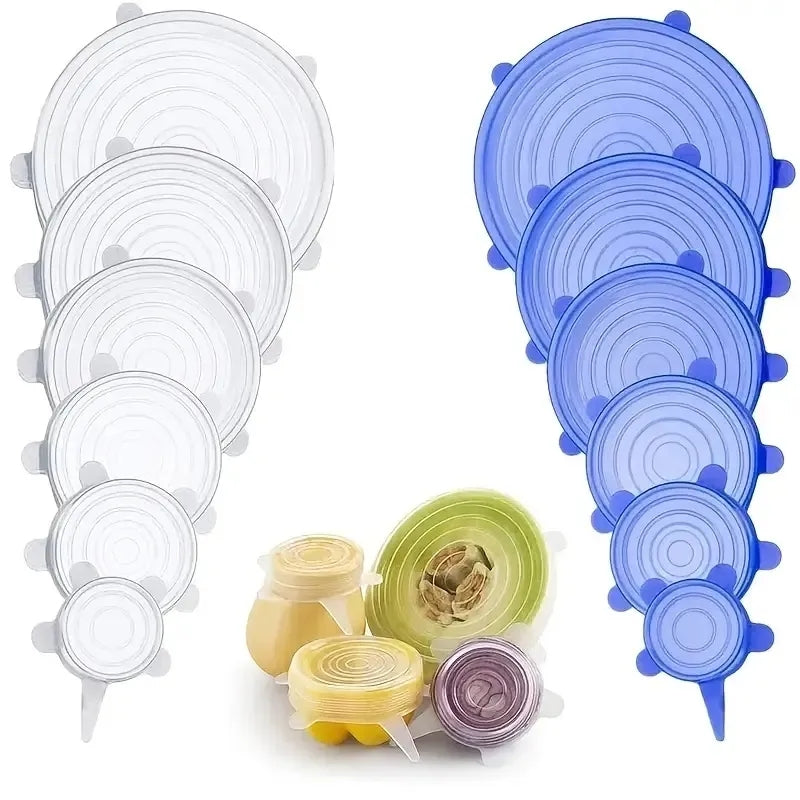 Silicone Lids Cover (6-Pcs Set)