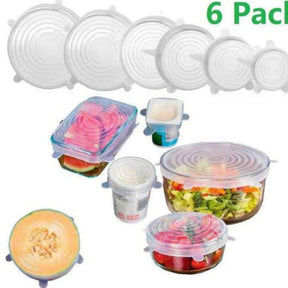 Silicone Lids Cover (6-Pcs Set)