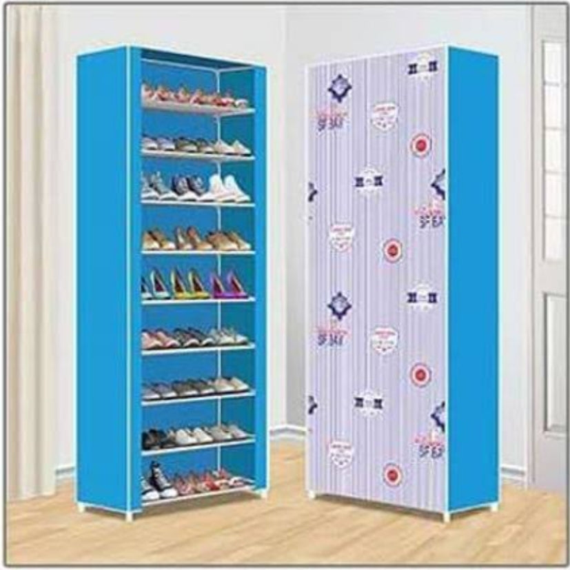 Multi-Layer Zipper Shoe Rack