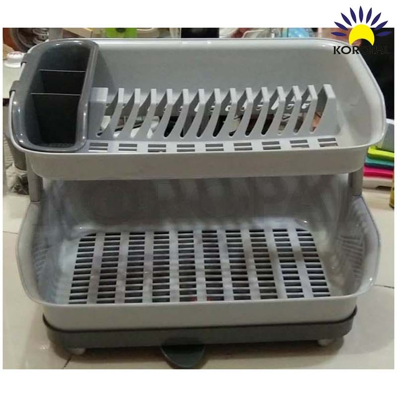 Plate Rack With Water Drainer