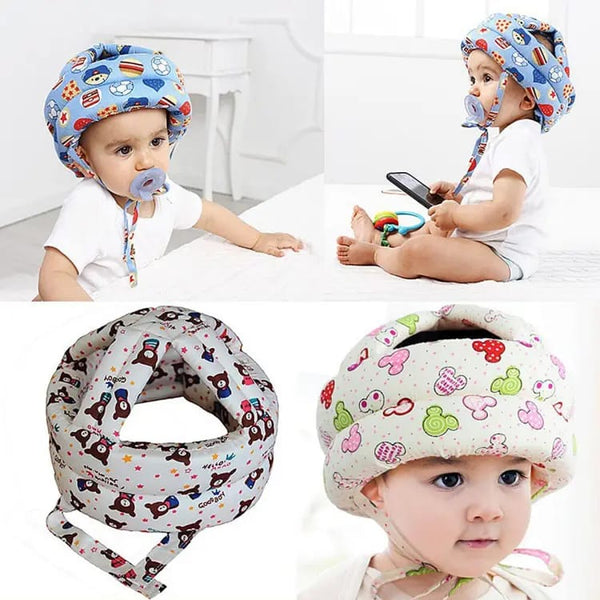 Baby Toddler Anti-Collision Protective Hat – Adjustable Safety Cap