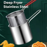 Stainless Steel Deep Frying Pot (Imported)