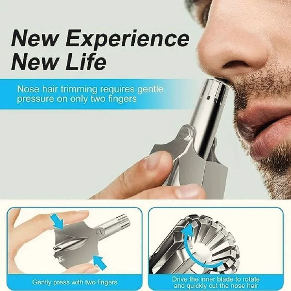 Imported Stainless Steel Manual  Nose Hair Trimming Trimmer