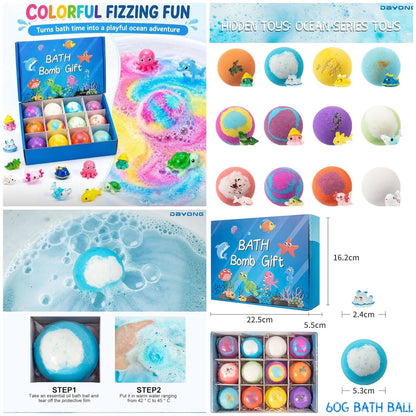Bath Bomb Pack Of 12 Set