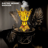 Electric Incense Bakhoor Burner – Durable Metal Body