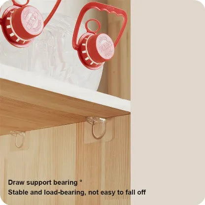 Pack of 4 Punch-free Layered Partition Bracket Triangle Bracket Support Shelf Right Angle Support Paste Screw Hook Clapboard Sticker