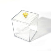 Makeup Cotton Pad & Swabs Storage Holder – Transparent Acrylic Organizer Box