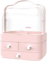 Modern Cosmetic Organizer – Makeup Storage Holder with Drawer & Handle