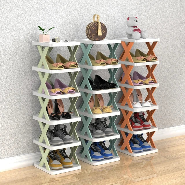 5/6 Layer Folding Shoe Rack
