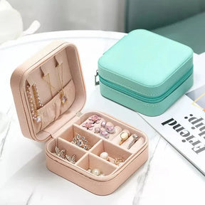 Travel Mini Jewelry Organizer – Portable Storage Box for Accessories