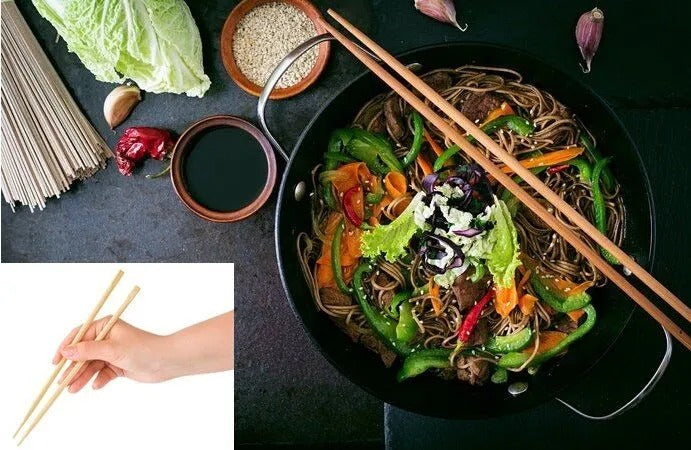 Chinese Traditional Chopsticks – Reusable Wooden Dining Utensils