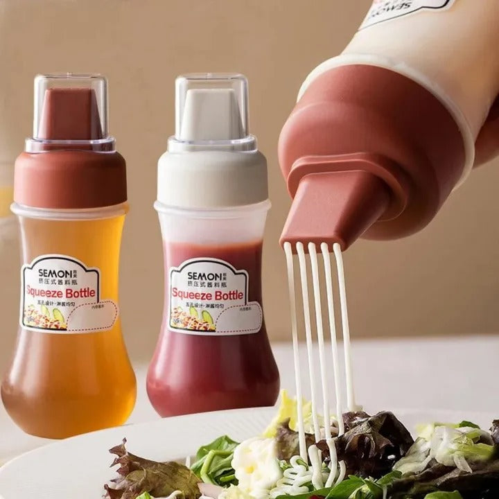 Hole Squeeze Sauce Bottle – Easy Dispensing & Leak-Proof Design
