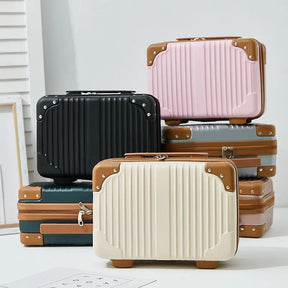 Travel Cosmetic Suitcase – Portable Makeup & Toiletry Organizer