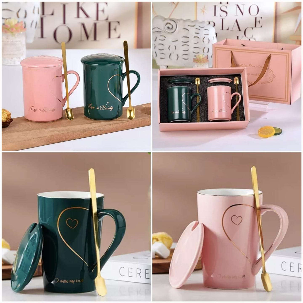 Ceramic Coffee Mug (Gift Pack of 2 Mugs)