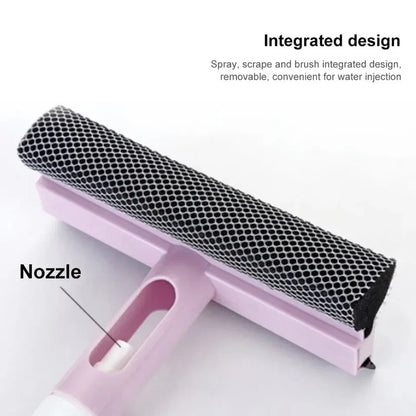 Window Cleaning Wiper with Water Spray