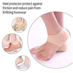 Silicone Anti-Cracking Heel Socks