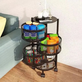 Premium Quality Rotating Basket Organizers