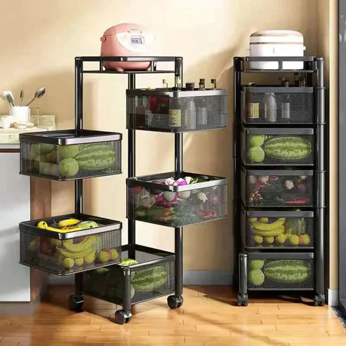 Premium Quality Rotating Basket Organizers