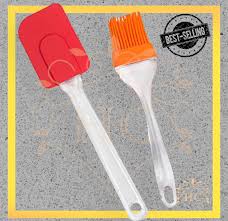 Silicone Spatula And Pastry Brush