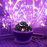 Star Master Projection Lamp – Rotating Moon & Stars Night Light