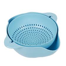 360° Rotation Double Drain Basket Detachable