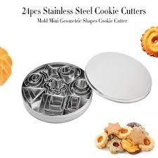 Stainless Steel Cookie Cutter (Pack of 12)