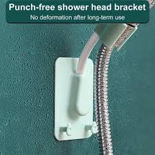 Adhesive Shower Hook with Stand