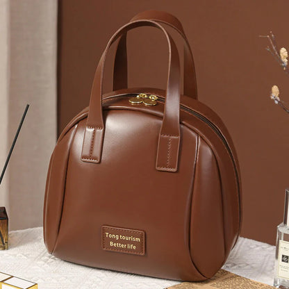 Portable Cosmetic Handbag | Shell-Design Makeup Storage Pouch