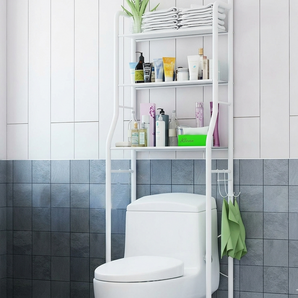 3-Tier Over Toilet Storage Rack & Bathroom Organizer | Emperial Homes