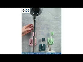 Adhesive Shower Hook with Stand