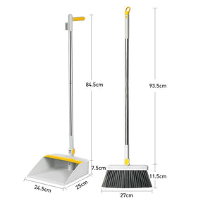 Broom With Dust Pan Set